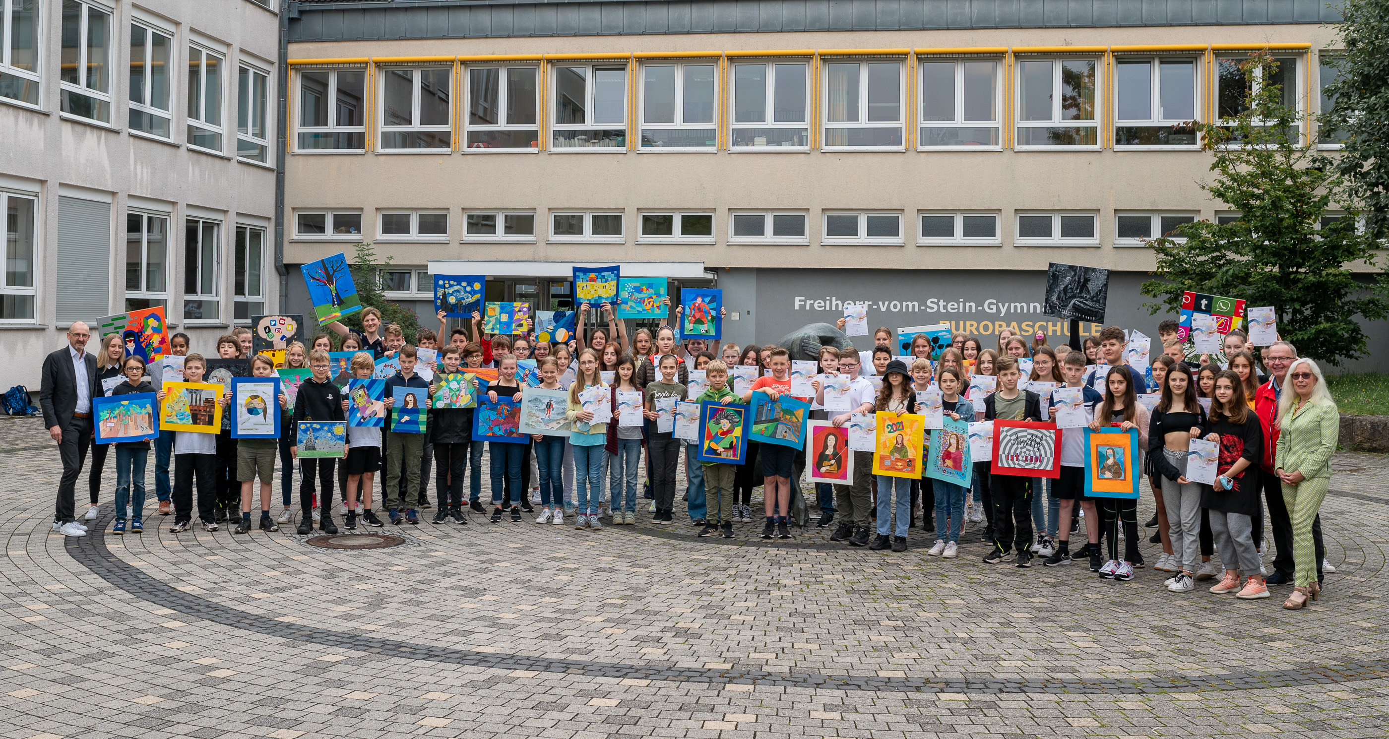 Stein Sch ler Erfolgreich Beim 68 Europ ischen Wettbewerb Freiherr 